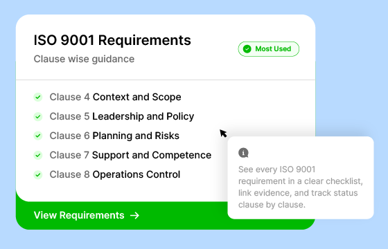 ISO 9001 Requirements: Complete Guide & Checklist
