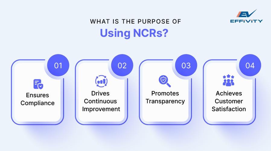 What is the Purpose of Using NCRs?